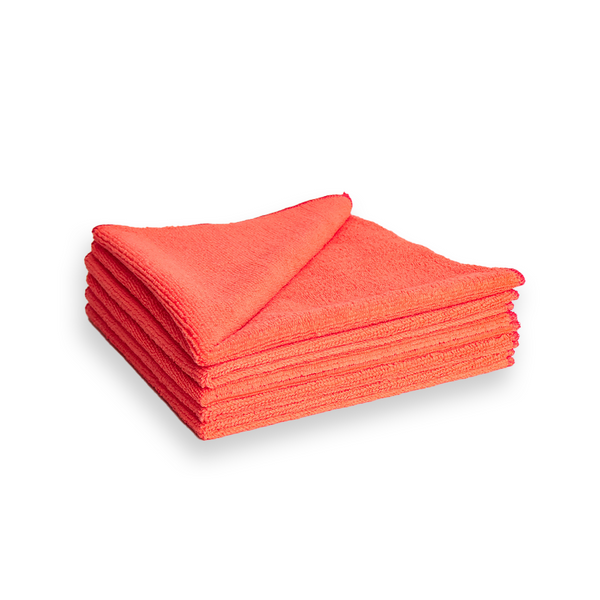 250RedMicrofibreCloths