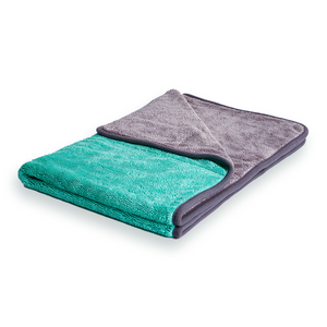 Aquaandgreydryingtowel