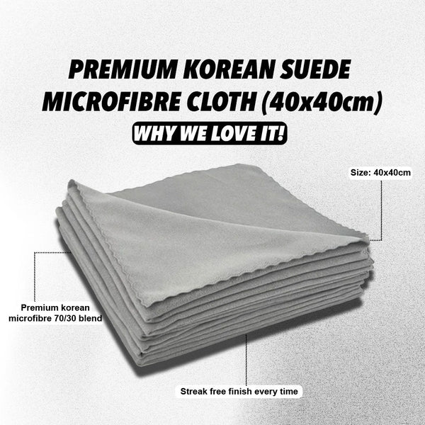 Premium Korean Suede Cloth (x50)