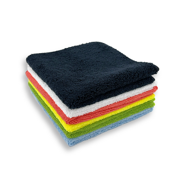 365GSM Ultimate 70/30 Microfibre Cloths (x50)